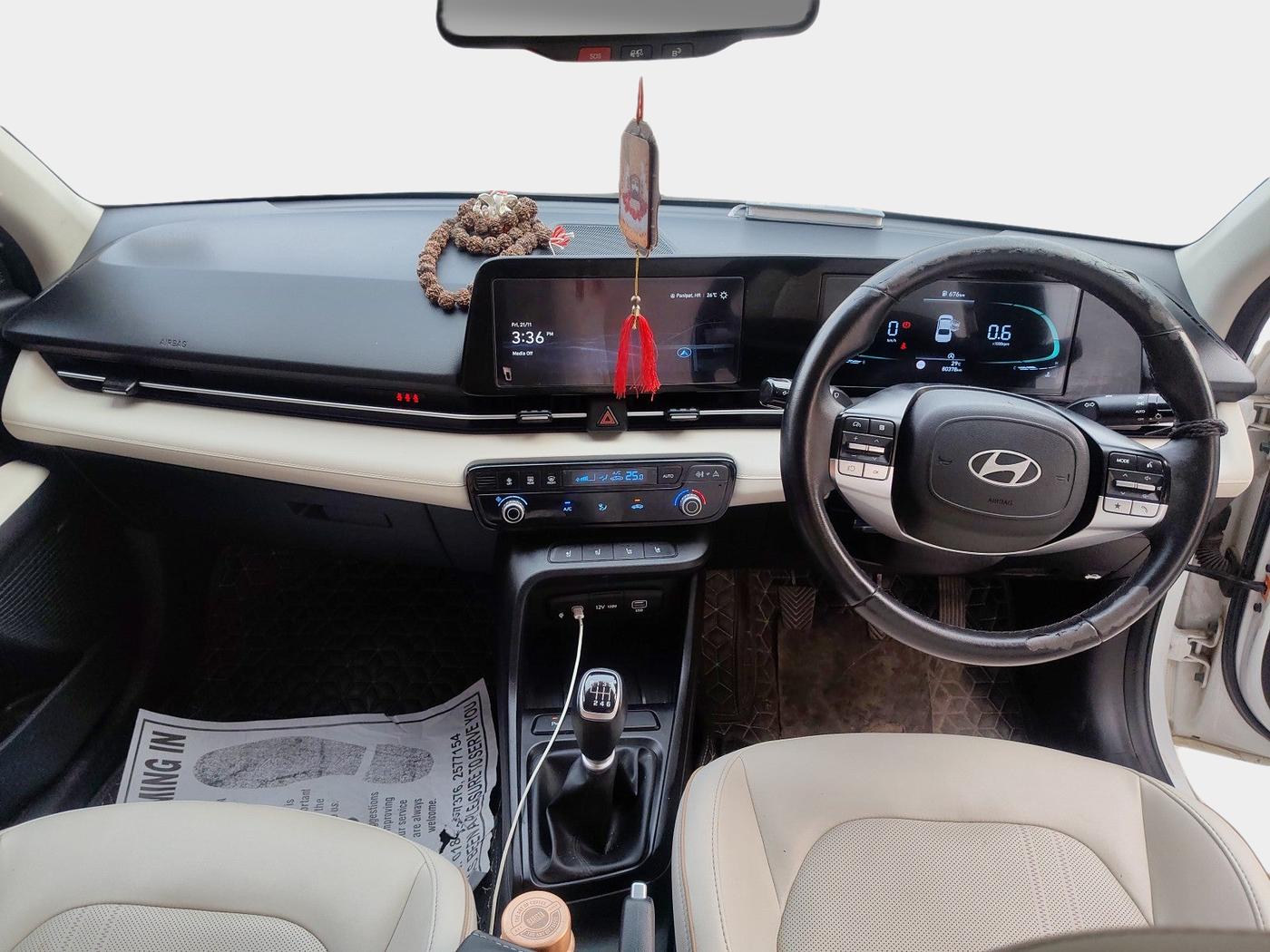 2023 Hyundai Verna SX (O) 1.5 MPI MT, Petrol, Manual, 83,000 km, interior