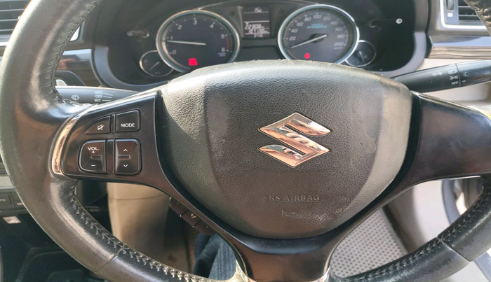 2017 Maruti Ciaz ALPHA DIESEL 1.3, Diesel, Manual, 1,07,130 km, interior