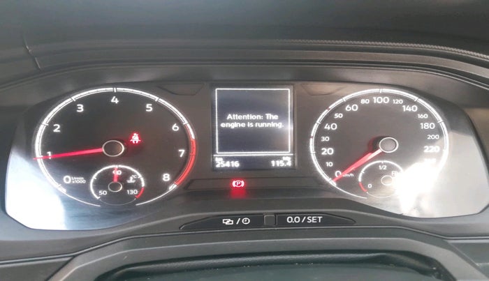 2024 Volkswagen VIRTUS COMFORTLINE TSI 1.0 MT, Petrol, Manual, 25,416 km, interior