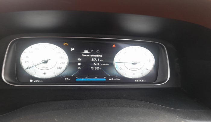 2022 Hyundai ALCAZAR PLATINUM(O) 6STR 1.5 AT, Diesel, Automatic, 66,143 km, interior