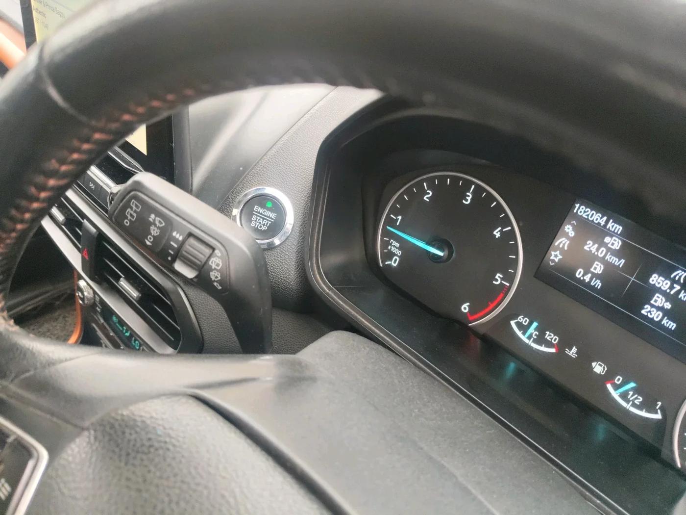 2019 Ford Ecosport TITANIUM + 1.5L DIESEL, Diesel, Manual, 1,82,064 km, interior