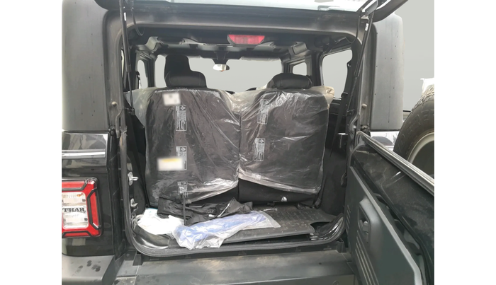 2023 Mahindra Thar LX P 2WD AT HT, Petrol, Automatic, 8,805 km, exterior