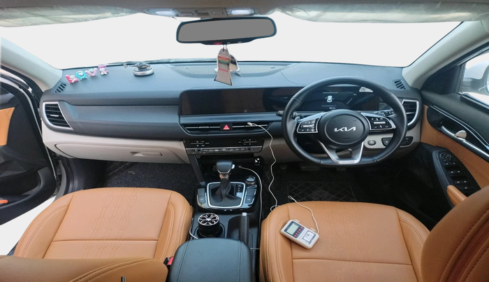 2024 KIA SELTOS HTX IVT, Petrol, Automatic, 20,213 km, interior