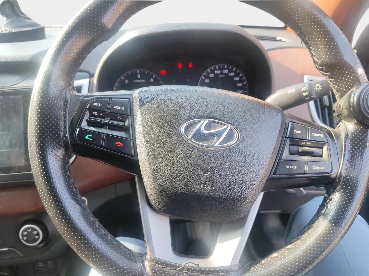 2017 Hyundai Creta E PLUS 1.4 DIESEL, Diesel, Manual, 1,27,595 km, interior