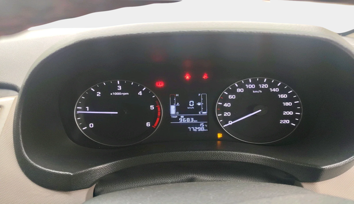 2018 Hyundai Creta SX 1.6 DIESEL, Diesel, Manual, 77,298 km, interior