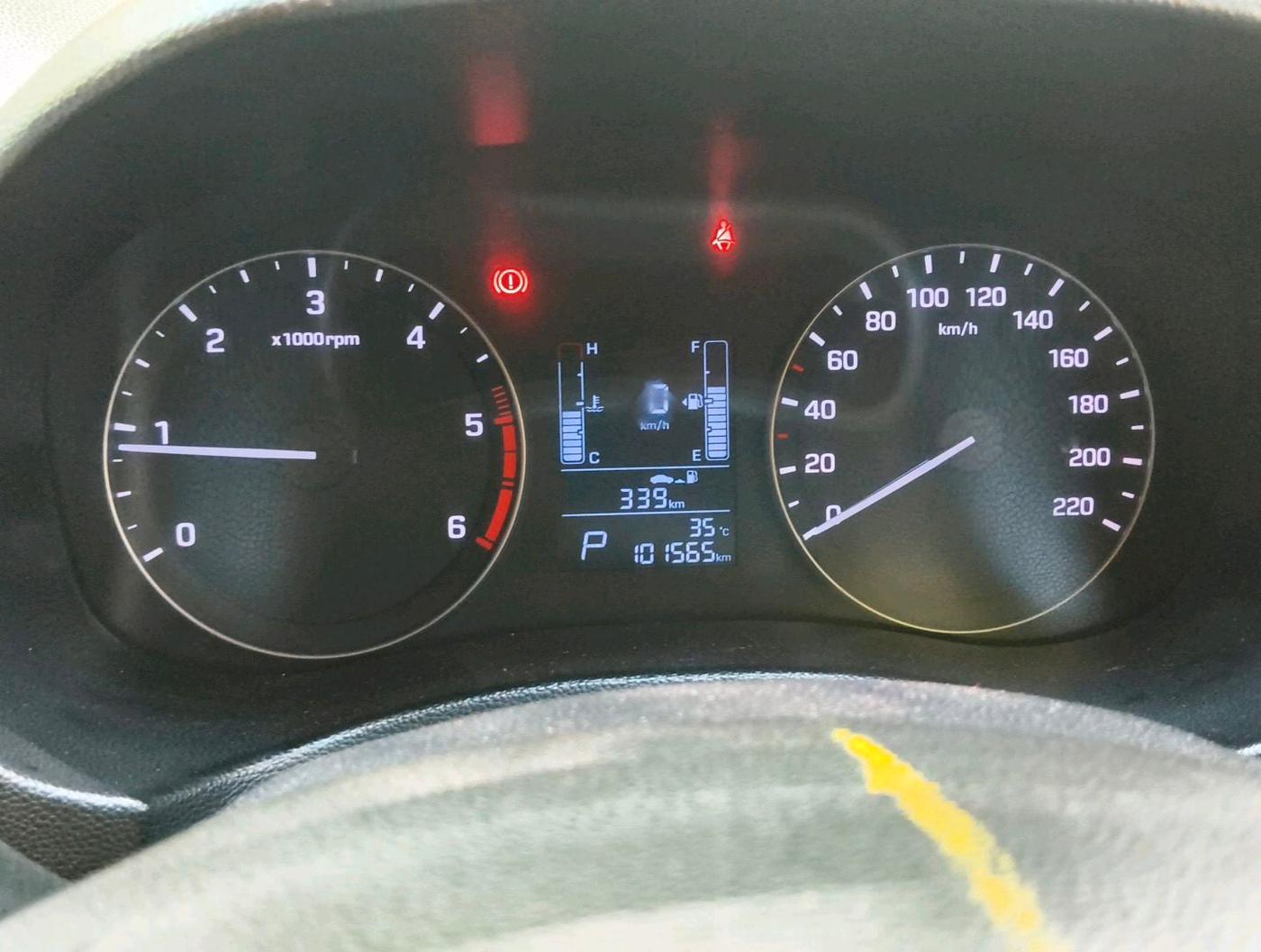 2019 Hyundai Creta SX AT 1.6 DIESEL, Diesel, Automatic, 1,01,565 km, interior