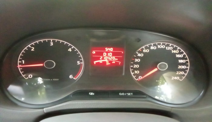 2011 Volkswagen Vento HIGHLINE DIESEL 1.6, Diesel, Manual, 2,10,420 km, interior
