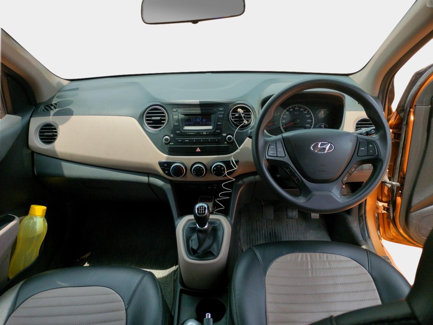 2016 Hyundai Grand i10 SPORTZ 1.2 KAPPA VTVT, Petrol, Manual, 47,116 km, interior