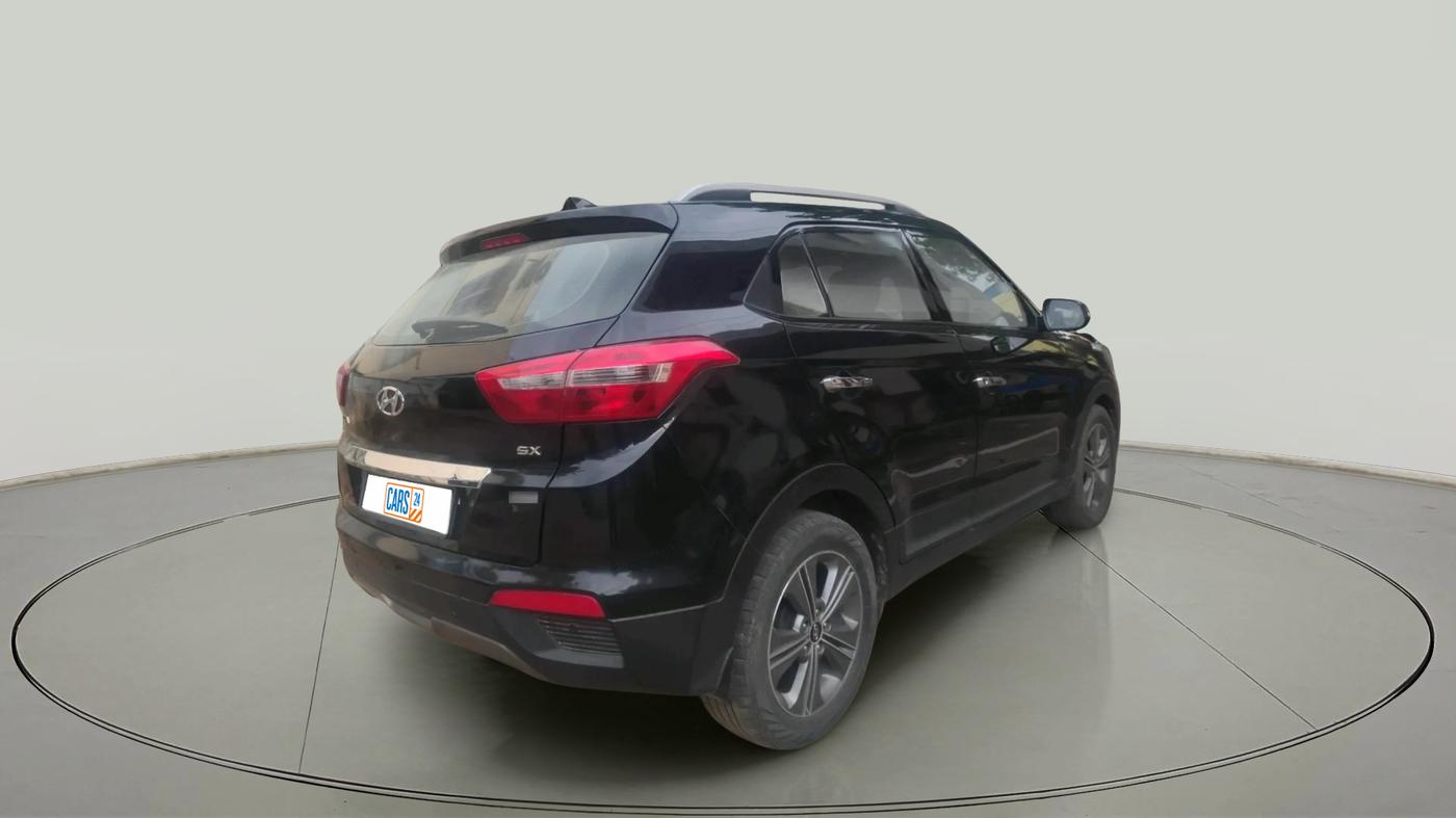 2017 Hyundai Creta SX PLUS AT 1.6 PETROL, Petrol, Automatic, 1,32,763 km, exterior