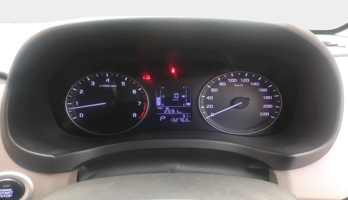 2017 Hyundai Creta SX PLUS AT 1.6 PETROL, Petrol, Automatic, 1,32,763 km, interior