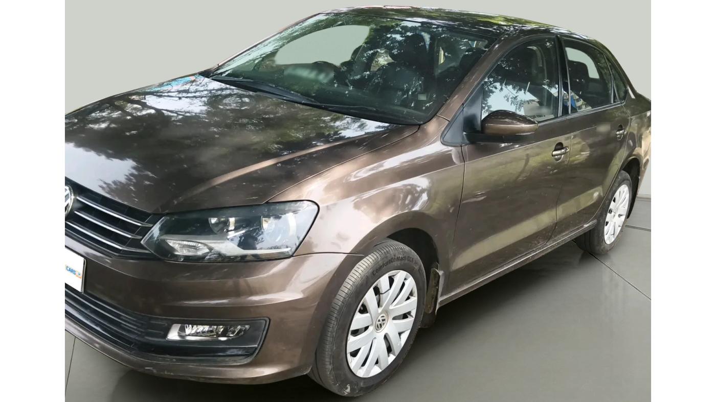 2016 Volkswagen Vento COMFORTLINE 1.2 TSI AT, Petrol, Automatic, 81,498 km, exterior