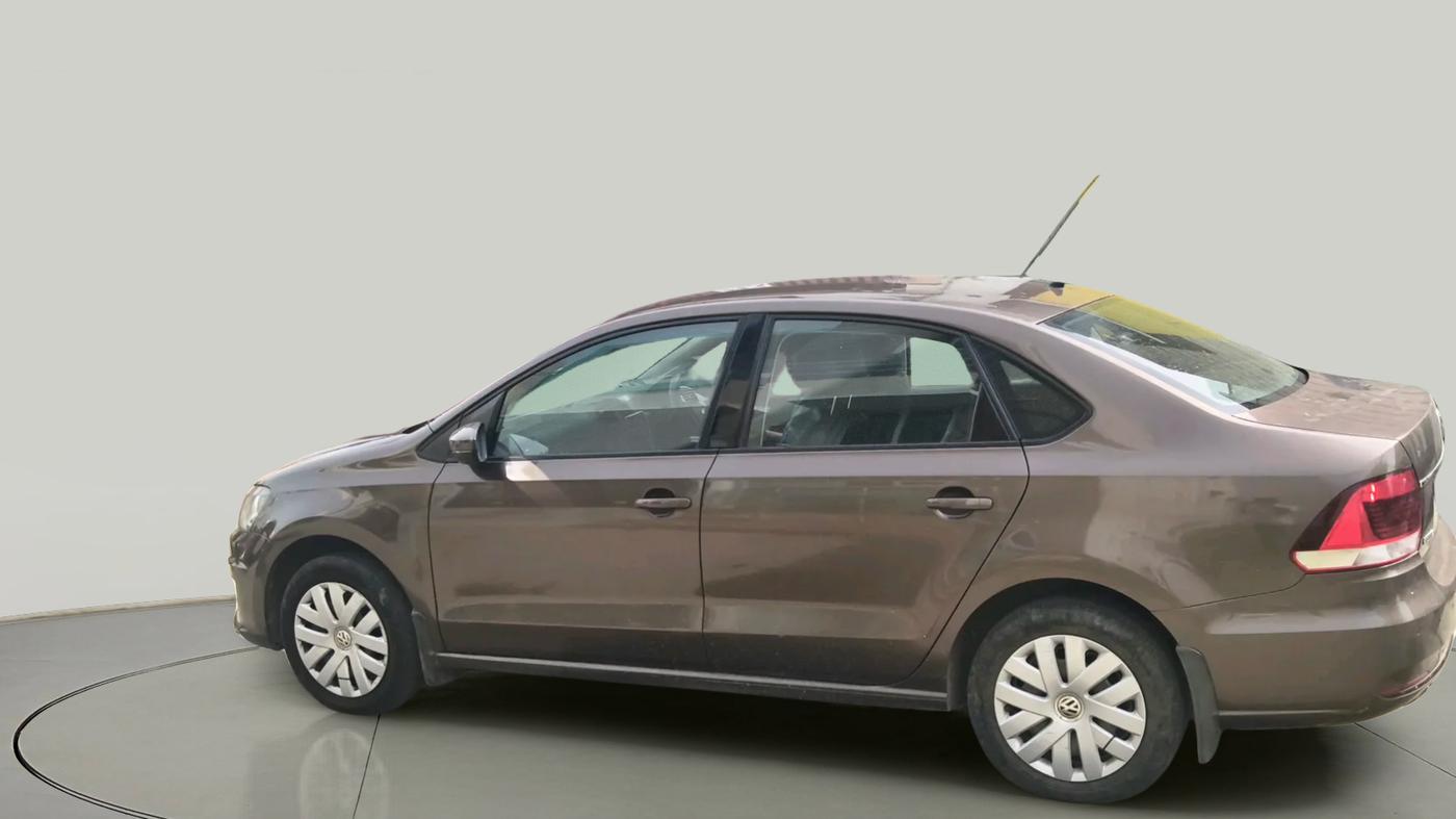 2016 Volkswagen Vento COMFORTLINE 1.2 TSI AT, Petrol, Automatic, 81,498 km, exterior