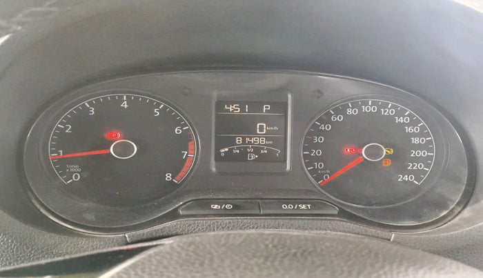 2016 Volkswagen Vento COMFORTLINE 1.2 TSI AT, Petrol, Automatic, 81,498 km, interior