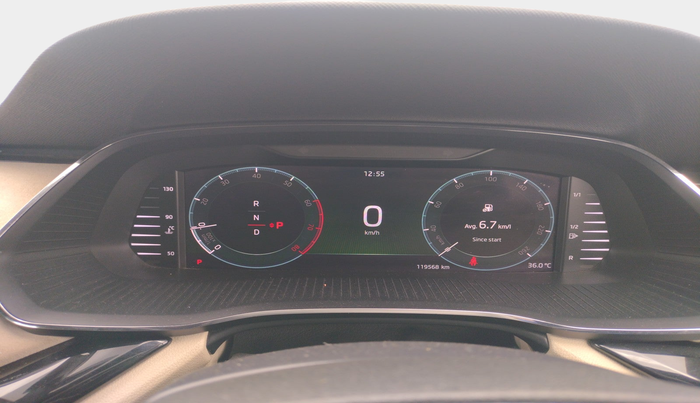 2021 Skoda Octavia STYLE 2.0, Petrol, Automatic, 1,19,568 km, interior