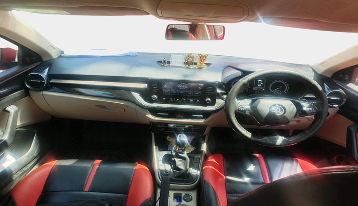 2022 Skoda SLAVIA AMBITION 1.0L TSI AT, Petrol, Automatic, 83,563 km, interior