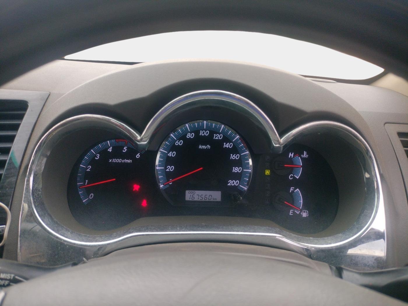 2012 Toyota Fortuner 3.0 4X2 AT, Diesel, Automatic, 1,67,560 km, interior