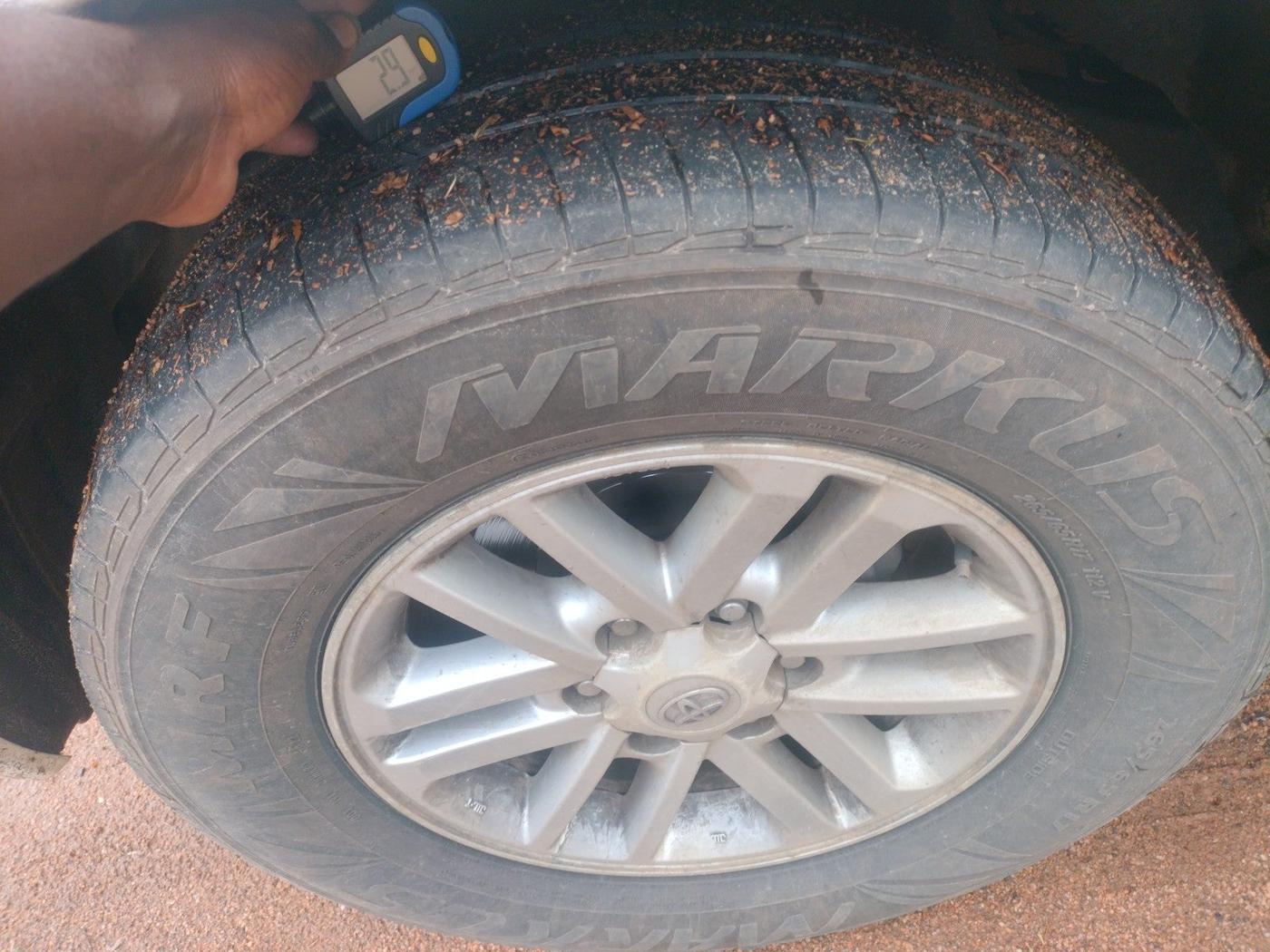 2012 Toyota Fortuner 3.0 4X2 AT, Diesel, Automatic, 1,67,560 km, tyre