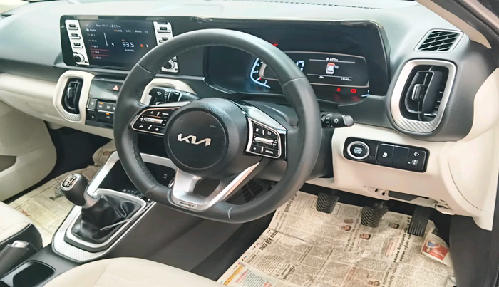 2023 KIA SONET HTX 1.5 DIESEL MT, Diesel, Manual, 17,180 km, interior