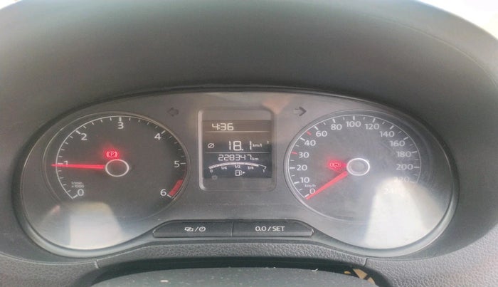 2018 Volkswagen Ameo HIGHLINE PLUS 1.5L 16 ALLOY, Diesel, Manual, 2,28,347 km, interior