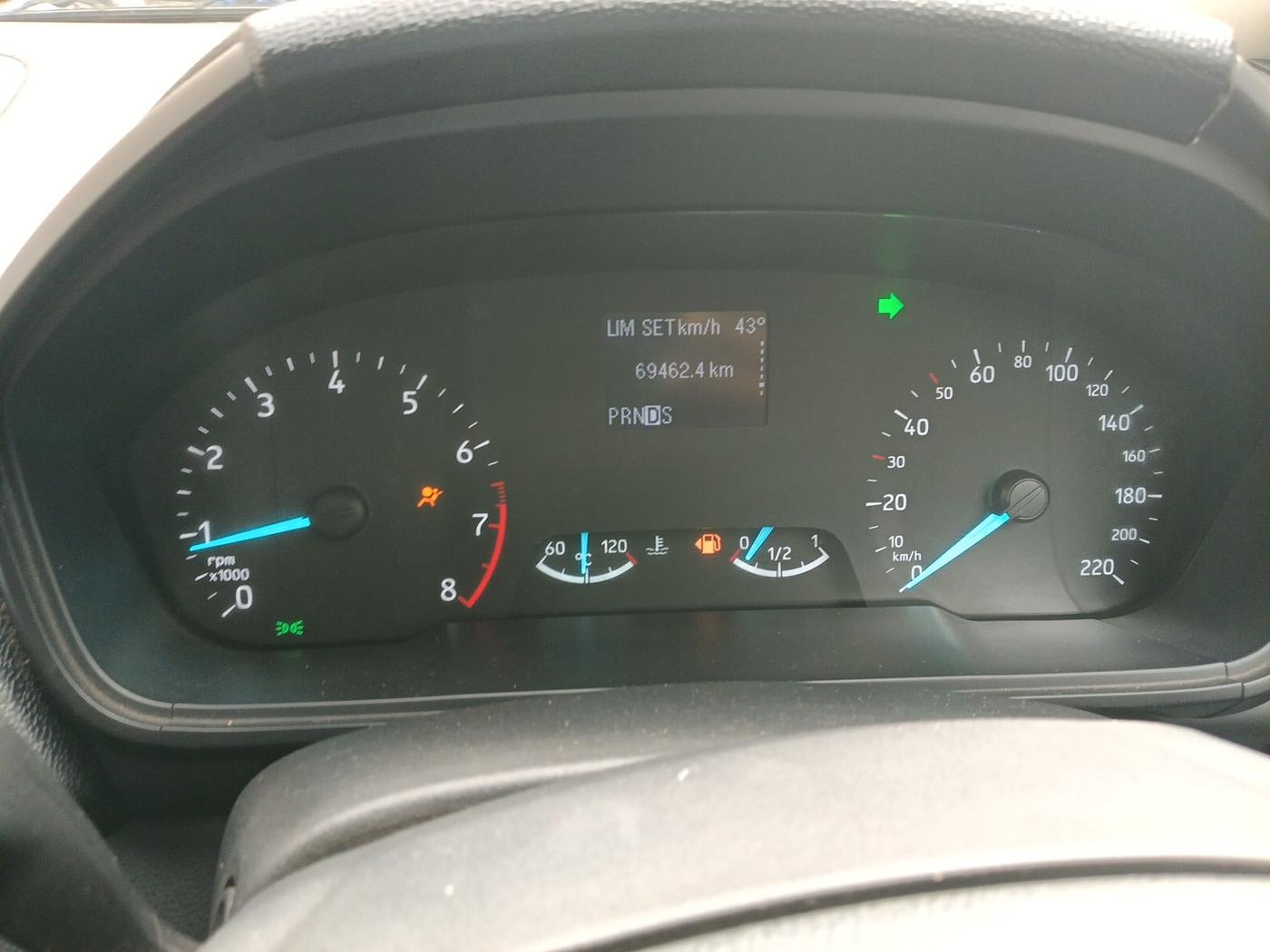 2018 Ford Ecosport TITANIUM + 1.5L PETROL AT, Petrol, Automatic, 69,462 km, interior