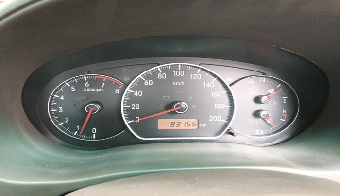2010 Maruti SX4 VXI, Petrol, Manual, 93,166 km, interior