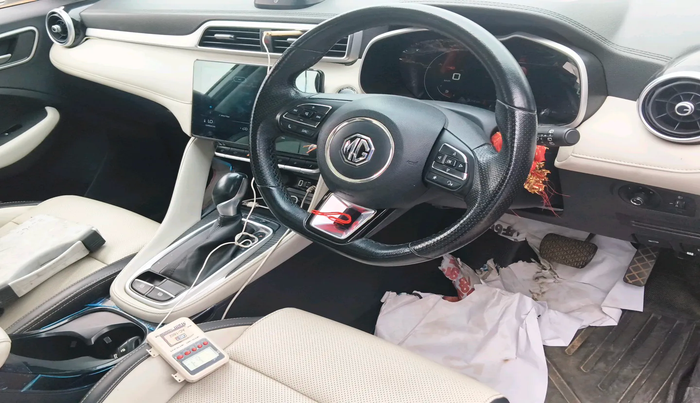 2022 MG ASTOR SHARP 1.5 CVT, Petrol, Automatic, 61,867 km, interior
