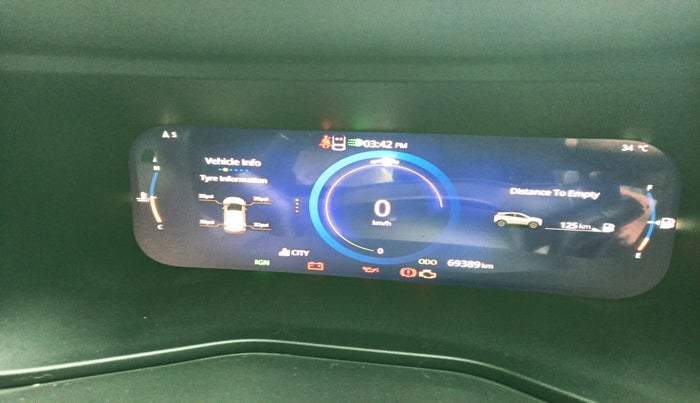 2023 Tata NEXON FEARLESS PLUS S 1.5 REVOTORQ 6 MT DT, Diesel, Manual, 69,389 km, interior