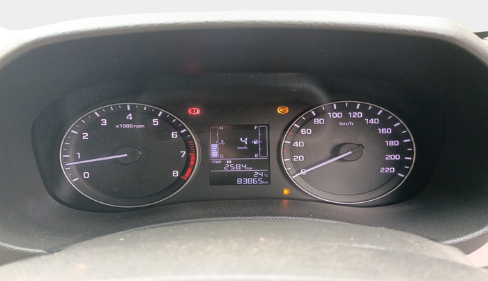 2017 Hyundai Creta SX PLUS 1.6 PETROL, Petrol, Manual, 83,865 km, interior