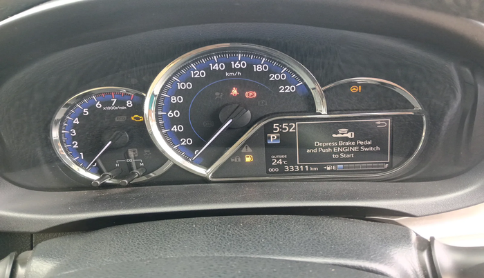 2020 Toyota YARIS G CVT, Petrol, Automatic, 33,311 km, interior