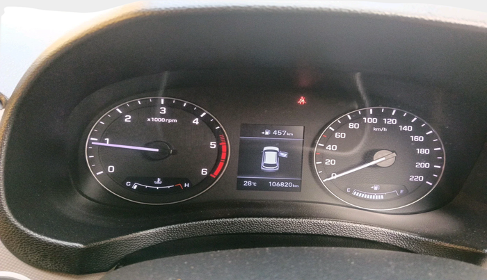 2018 Hyundai Creta SX (O) 1.6 DIESEL, Diesel, Manual, 1,06,820 km, interior