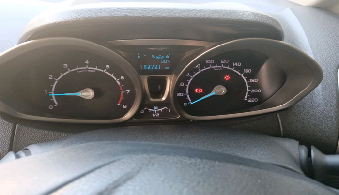 2015 Ford Ecosport TITANIUM 1.5L PETROL, Petrol, Manual, 1,16,650 km, interior