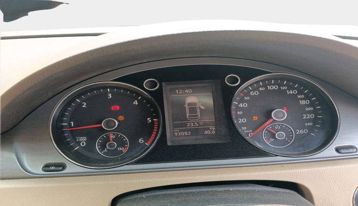 2012 Volkswagen Passat TRENDLINE MT, Diesel, Manual, 93,092 km, interior