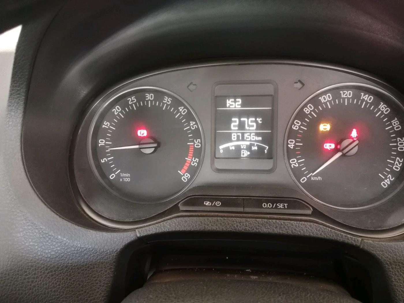 2020 Skoda Rapid 1.5 TDI CR ACTIVE, Diesel, Manual, 87,156 km, interior