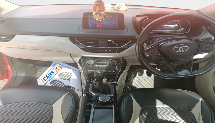 2022 Tata NEXON XZ PLUS SUNROOF PETROL DUAL TONE, Petrol, Manual, 40,420 km, interior