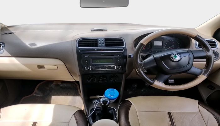 2012 Skoda Rapid AMBITION 1.6 TDI CR MT, Diesel, Manual, 1,23,540 km, interior