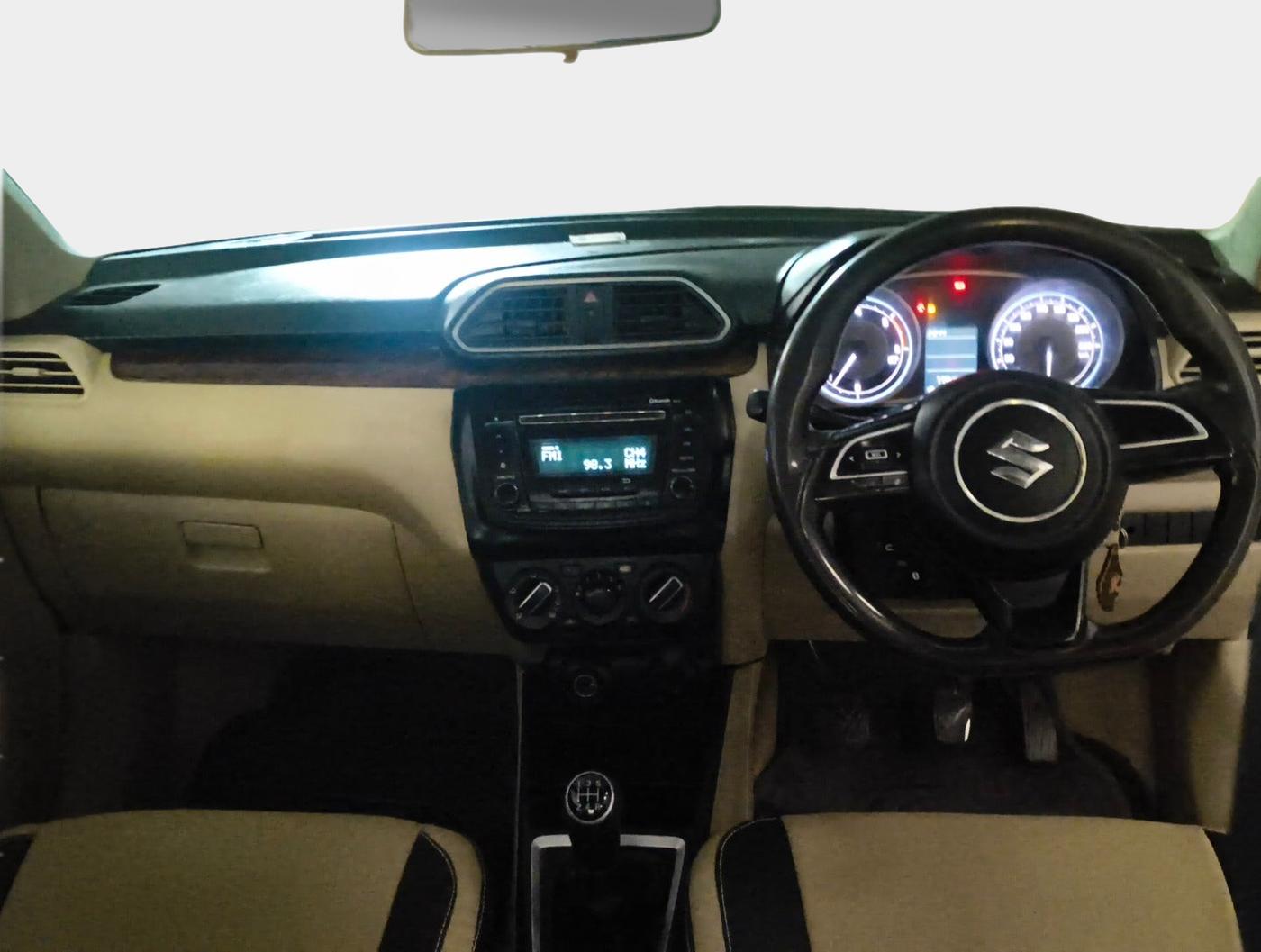 2018 Maruti Dzire VDI, Diesel, Manual, 77,948 km, interior