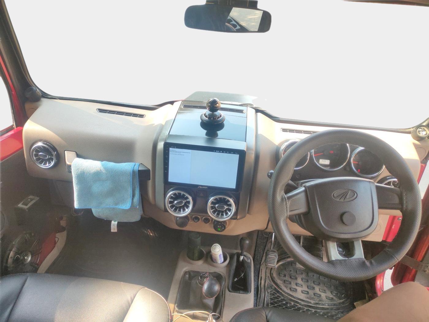 2015 Mahindra Thar CRDE 4X4 AC, Diesel, Manual, 90,673 km, interior