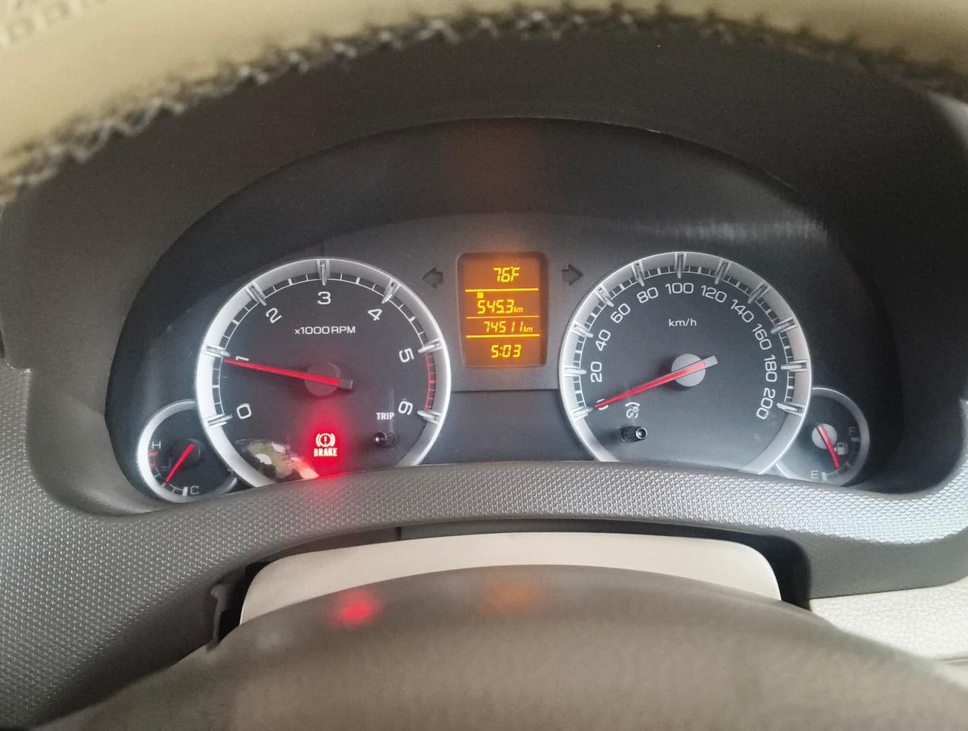 2012 Maruti Ertiga ZDI, Diesel, Manual, 74,511 km, interior