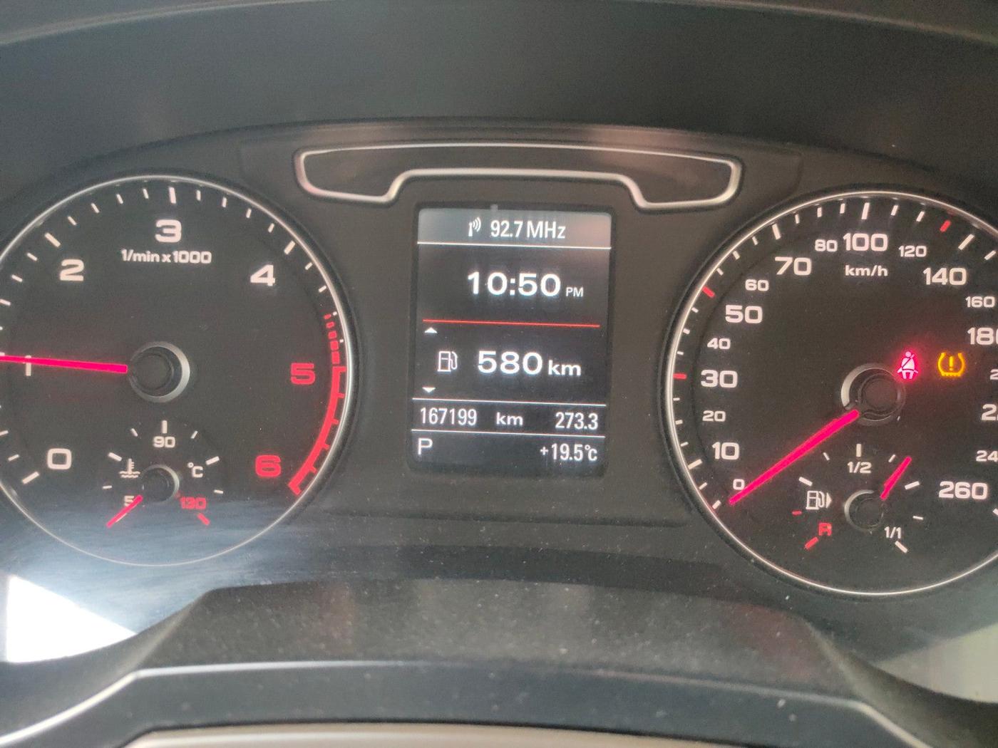 2013 Audi Q3 2.0 TDI QUATTRO, Diesel, Automatic, 1,67,564 km, interior