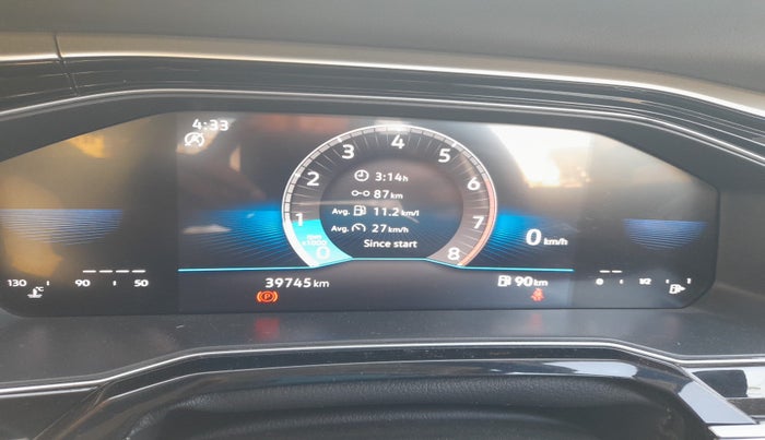2025 Volkswagen VIRTUS TOPLINE TSI 1.0 MT, Petrol, Manual, 39,745 km, interior