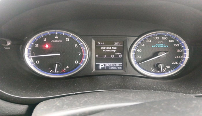 2020 Maruti S Cross ZETA AT 1.5, Petrol, Automatic, 72,907 km, interior