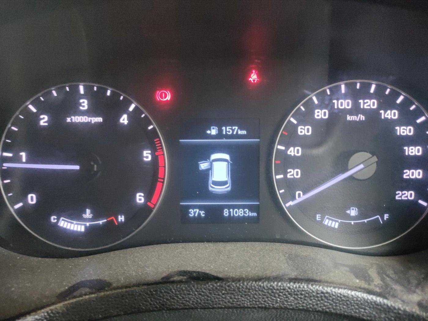 2019 Hyundai Creta SX (O) 1.6 DIESEL, Diesel, Manual, 81,083 km, interior