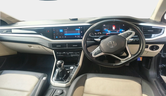 2024 Volkswagen VIRTUS Topline 1.0 TSI MT (Electric Seats), Petrol, Manual, 23,601 km, interior