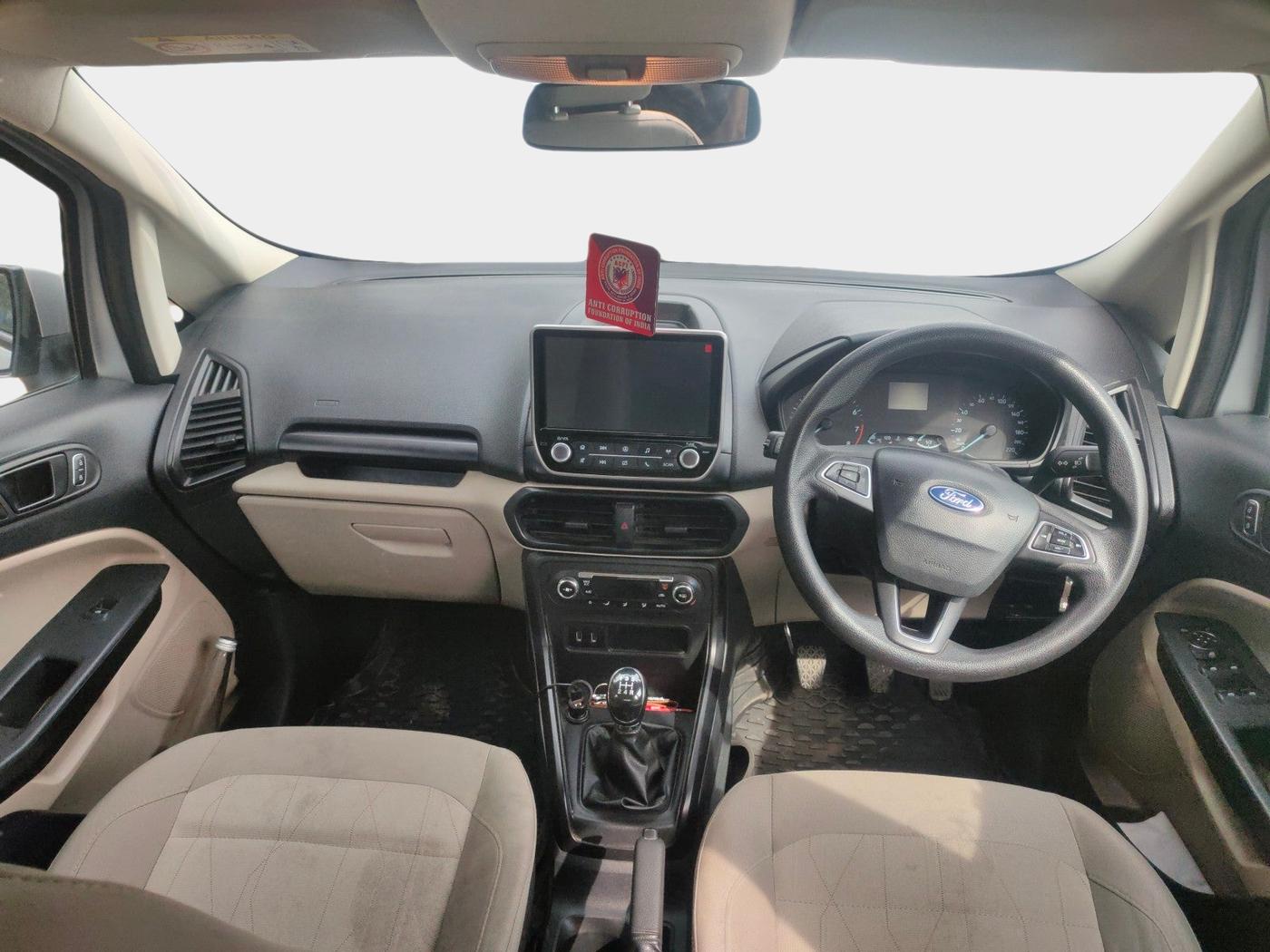 2020 Ford Ecosport TREND 1.5L PETROL, Petrol, Manual, 1,09,915 km, interior