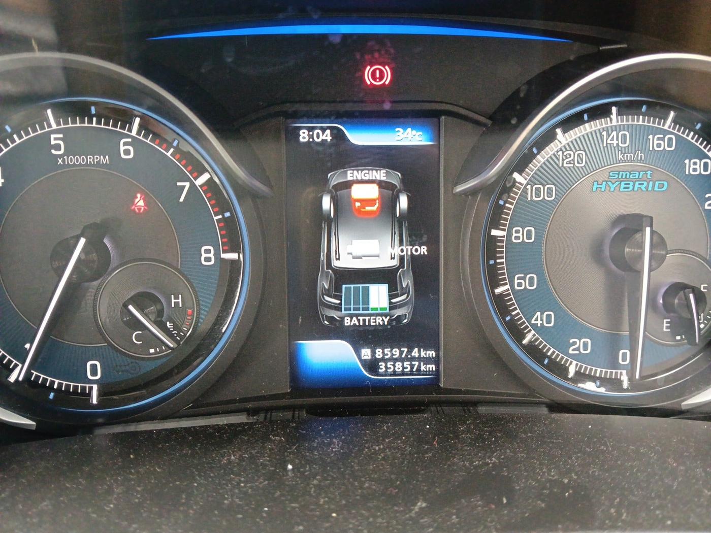 2020 Maruti XL6 ZETA MT, Petrol, Manual, 35,857 km, interior