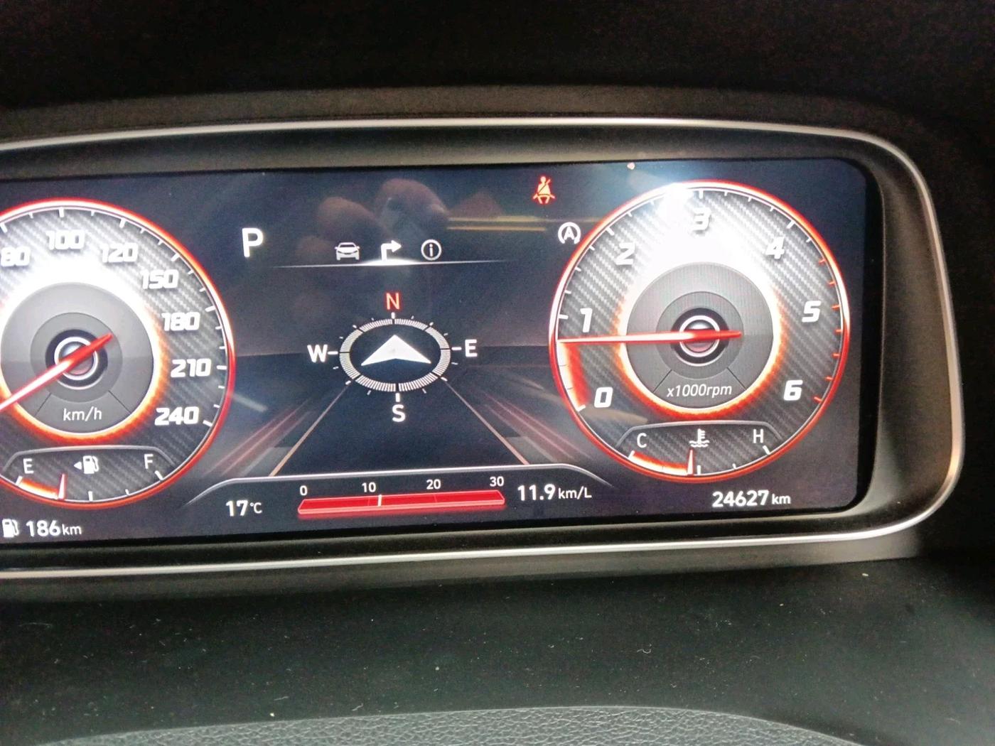 2023 Hyundai ALCAZAR 1.5 SIGNATURE (O) AT 7STR, Diesel, Automatic, 24,627 km, interior