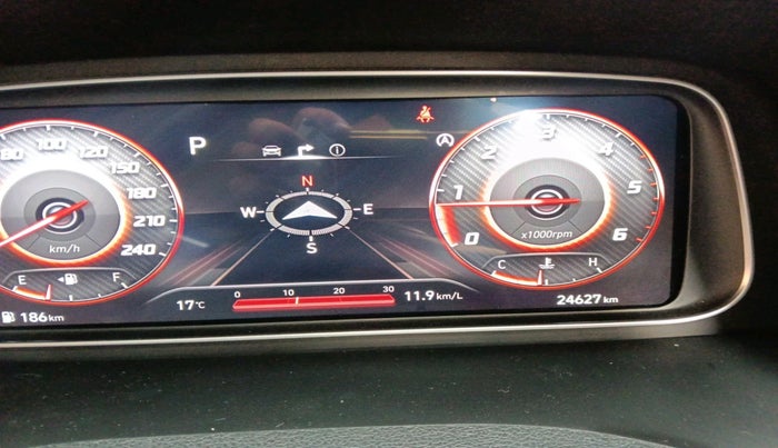 2023 Hyundai ALCAZAR 1.5 SIGNATURE (O) AT 7STR, Diesel, Automatic, 24,627 km, interior