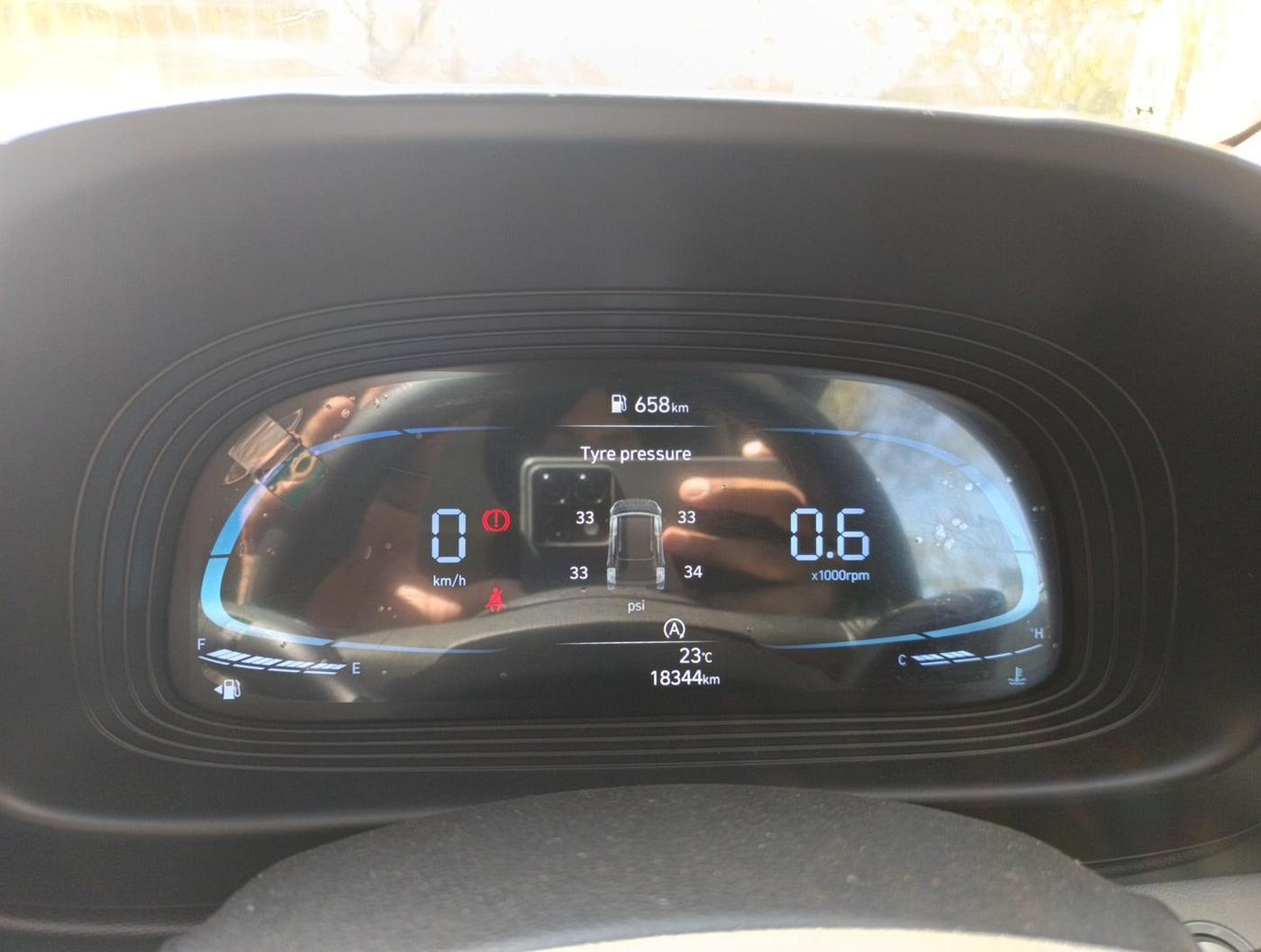 2023 Hyundai VENUE SX 1.2 PETROL, Petrol, Manual, 18,344 km, interior