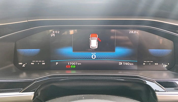 2023 Volkswagen VIRTUS TOPLINE TSI 1.0 AT, Petrol, Automatic, 17,007 km, interior