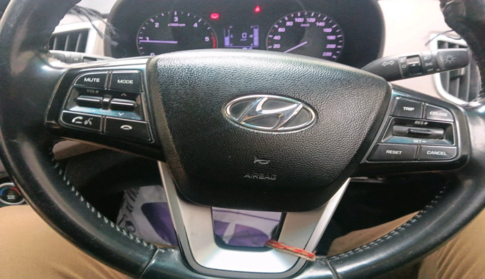 2019 Hyundai Creta SX AT 1.6 DIESEL, Diesel, Automatic, 93,414 km, interior